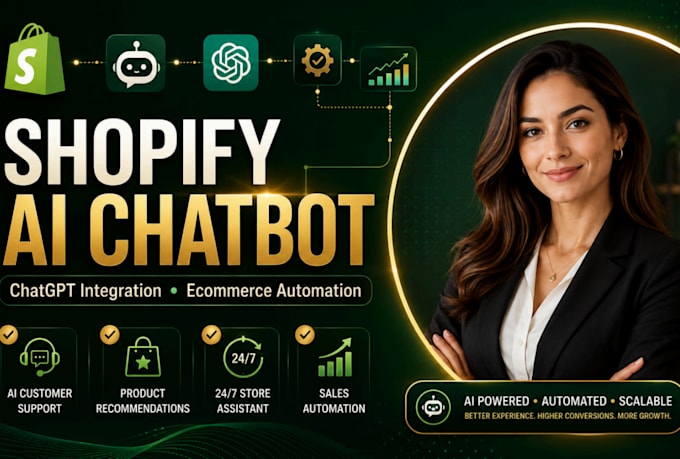 setup shopify ai chatbot chatgpt chatbot ecommerce chatbot automation